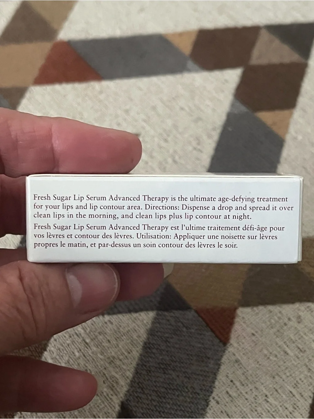 New Fresh Sugar Lip Serum Advanced Therapy
